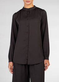 Cheesecloth Mandarin Midi Shirt | Midi & Tops | Aab Modest Wear