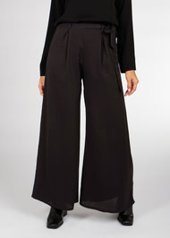 Cheesecloth Flared Trousers - Final Sale
