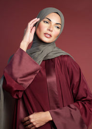 Loose Fit Kimono Plum | Modest Kimono | Aab Modest Wear