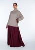 Mulberry Abaya Burgundy - Final Sale