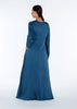 Long Line Abaya Blue | Modest Abayas | Aab Modest Wear