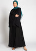 Plisse Maxi Dress Black - Final Sale