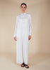 Elementary Abaya White
