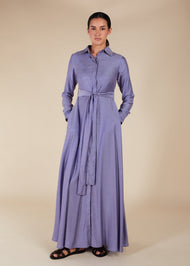 Fine Lines Maxi Blue - Final Sale