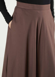 Flared Skirt Taupe