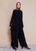 Full Flare Trousers Black | Trousers | Aab Modest Wear