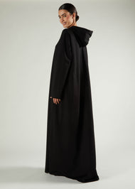Hoody Abaya Black