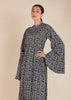 Ink Splash Floral Maxi - Final Sale