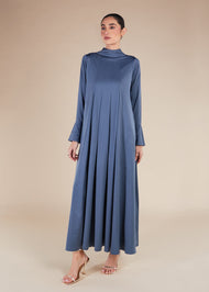 Iris Blue Abaya - Final Sale