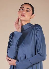 Iris Blue Abaya