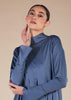 Iris Blue Abaya