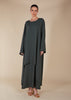 Layered Abaya Khaki