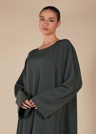 Layered Abaya Khaki