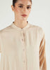 Long Shirt Abaya Natural