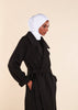 Mid Length Coat Black - Final Sale