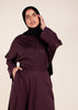 Twill Skirt Plum