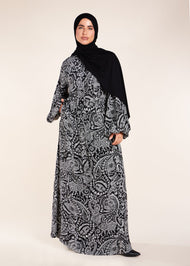 Winter Paisley Maxi Dress