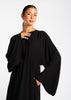 Loose Fit Abaya Black