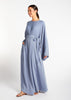 Loose Fit Abaya Blue