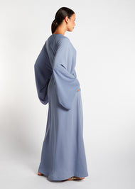 Loose Fit Abaya Blue