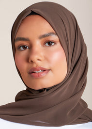 Mineral Earth Crepe Hijab