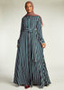 Bold Stripes Maxi Dress | Maxi Dresses | Aab Modest Wear