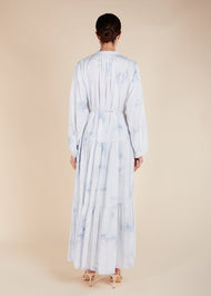 Marble Tiered Maxi