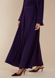 Maxi Skirt Aubergine - Final Sale