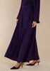 Maxi Skirt Aubergine