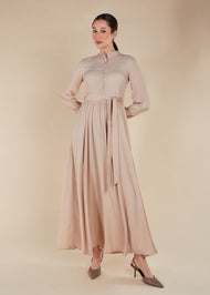 Mesh Maxi Nude - Final Sale