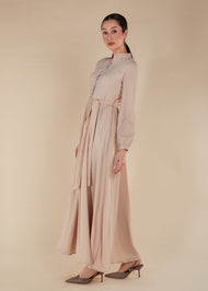 Mesh Maxi Nude - Final Sale