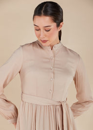 Mesh Maxi Nude - Final Sale