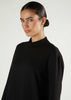 Mid Length Cozy Midi Black - Final Sale