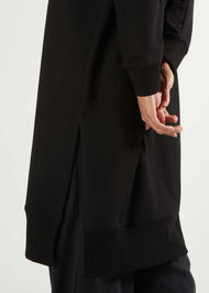 Mid Length Cozy Midi Black - Final Sale