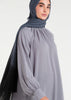 Monsoon Abaya Grey