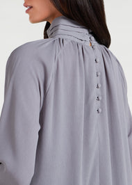 Monsoon Abaya Grey