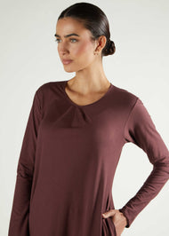 Mulberry Abaya Dark Chocolate