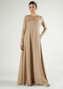 Mulberry Abaya Pewter