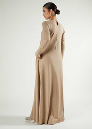 Mulberry Abaya Pewter