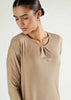Mulberry Abaya Pewter