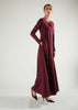 Mulberry Abaya Winter Berry