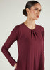 Mulberry Abaya Winter Berry