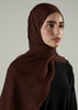 Mulberry Chiffon Silk Hijab