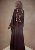 Vintage Rose Open Abaya