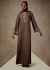 Herringbone Stitch Abaya