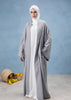 Grey & White Kimono