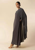 Grey Drape Maxi