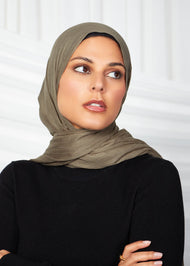 Oat Wool Modal Hijab