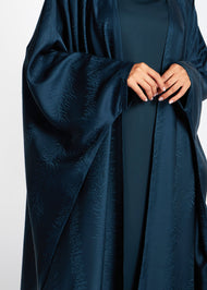 Open Abaya Mineral Blue - Final Sale