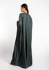 Open Abaya Mineral Green